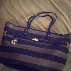 Striped Tommy Hilfiger tote